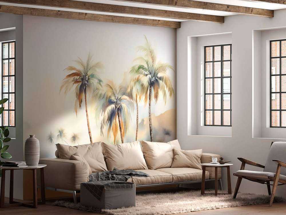 Serene tropical island summer escape