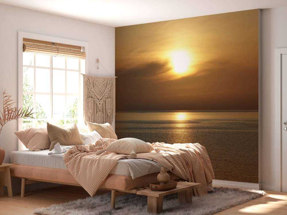 Lever de soleil en mer