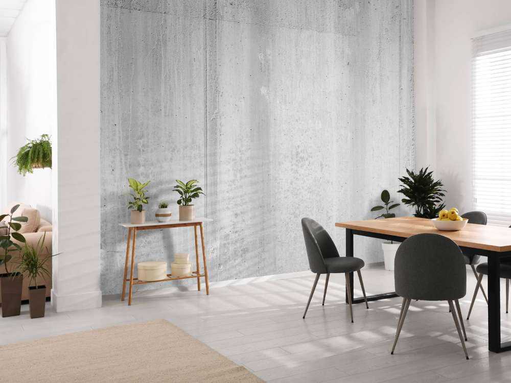 Béton en noir et blanc