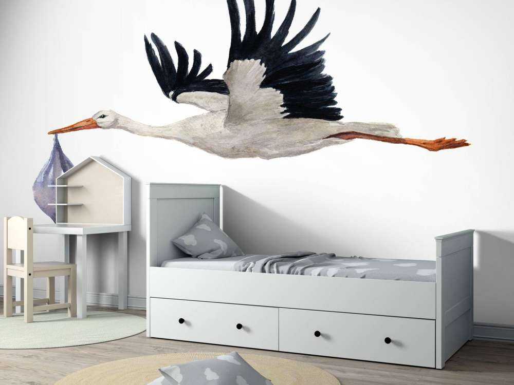 Cigogne volante