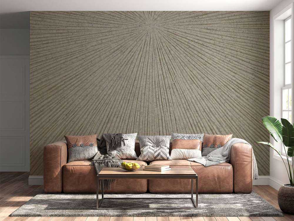 Texture avec des lignes dans le sable