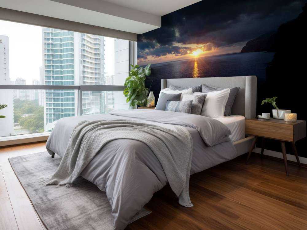 Coucher de soleil à Madère (Portugal)