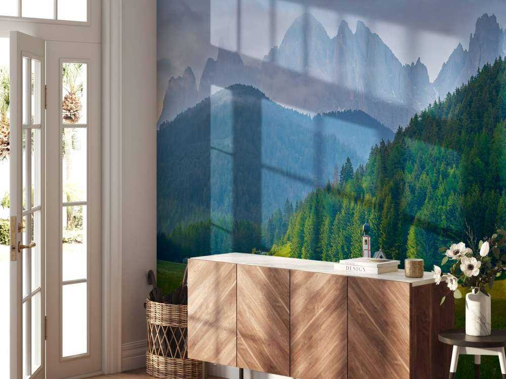 Église dans les montagnes