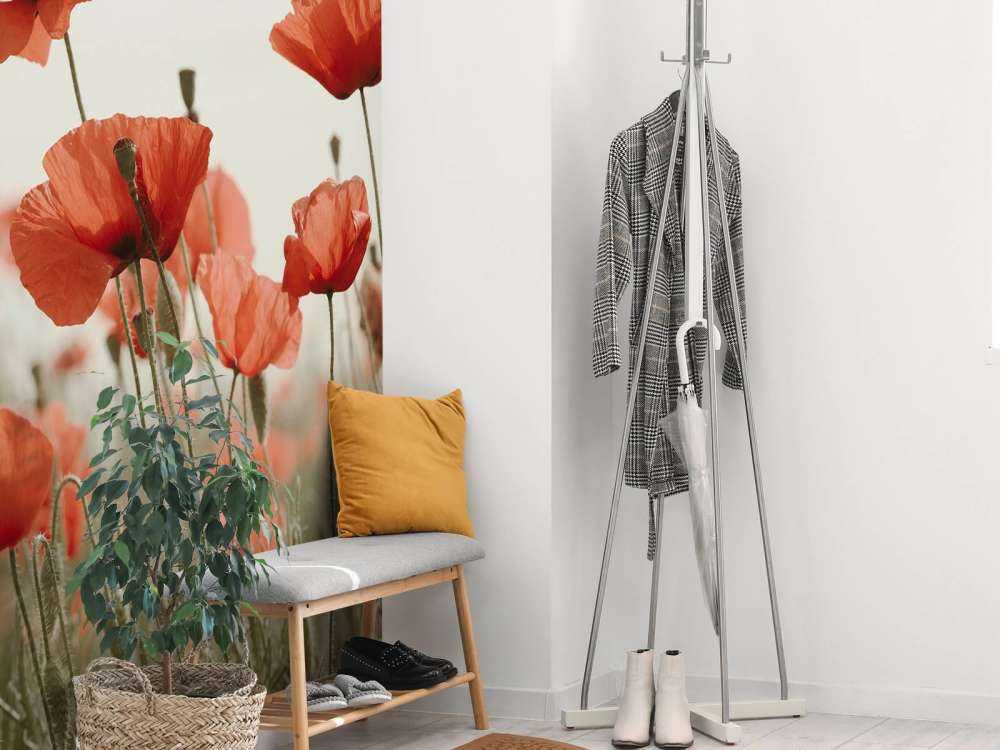 Coquelicots aux couleurs vintage