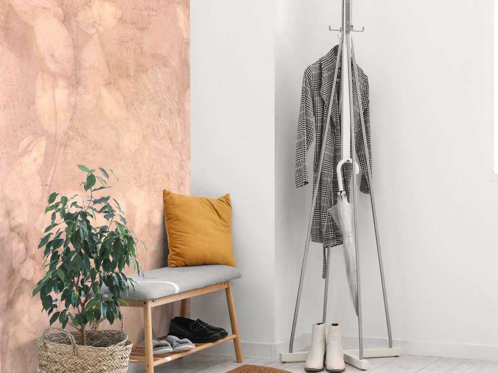 Baies sauvages et plantain - monde de rêve en rose