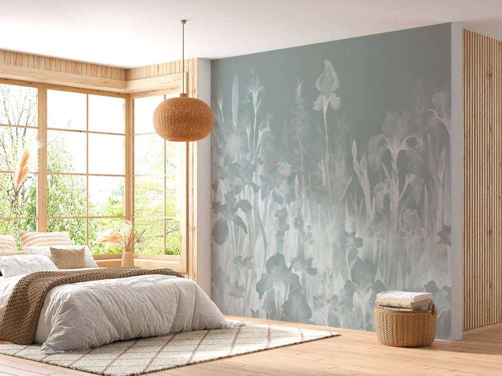 Printemps parfumé - bleu clair