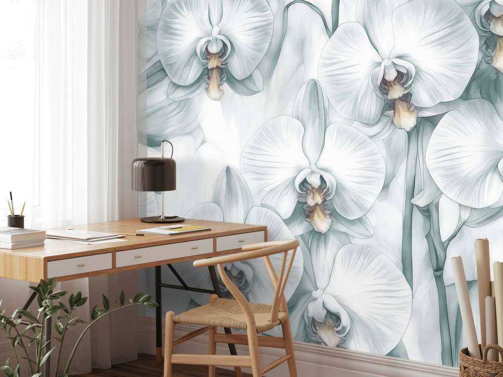 Paradis des Orchidées Pastel