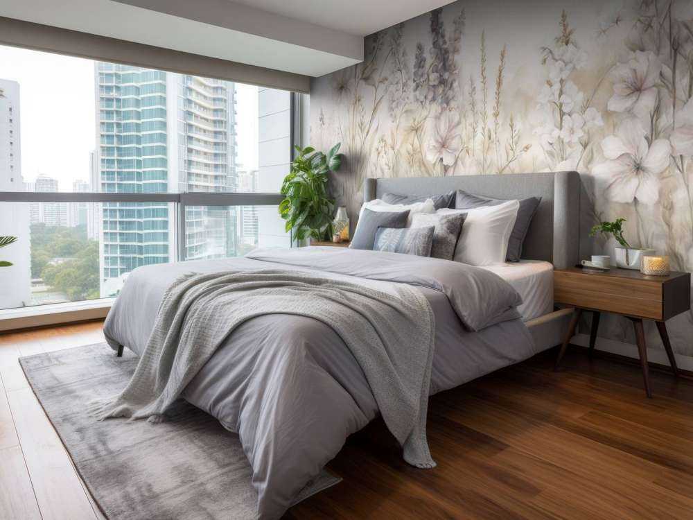 Jardin anglais tendre - orange