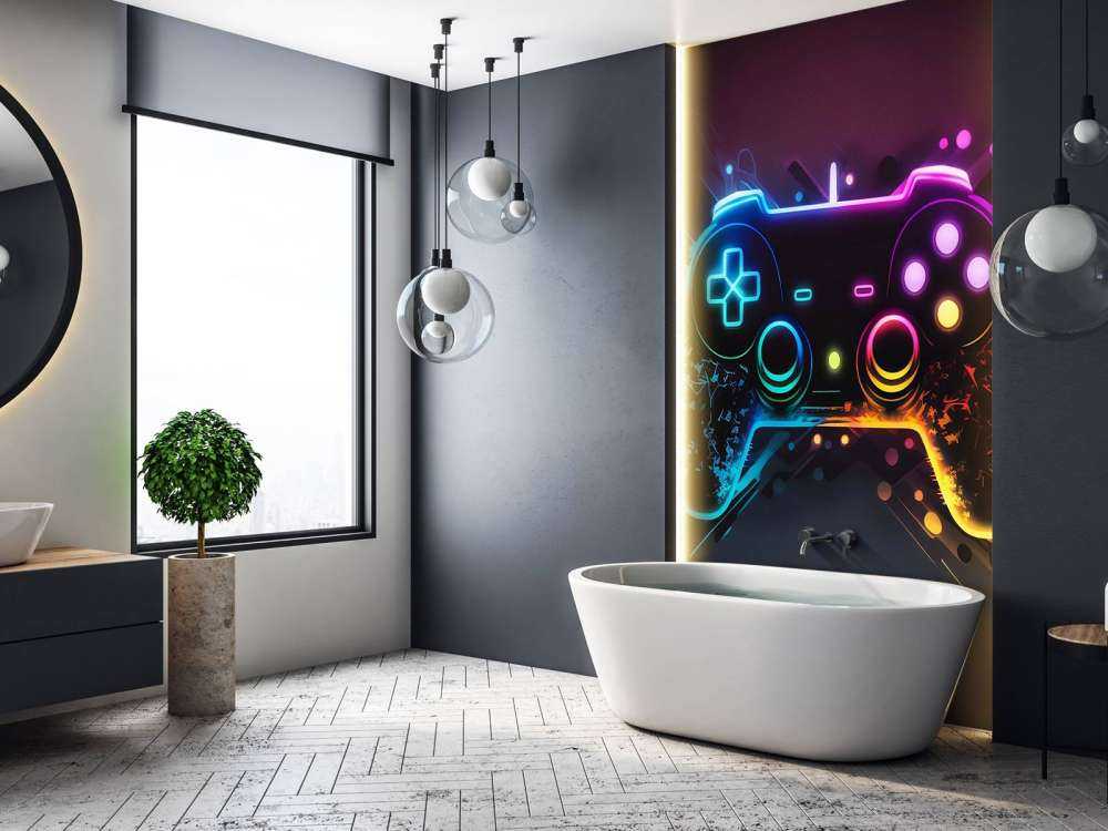 Explosion de jeux néon