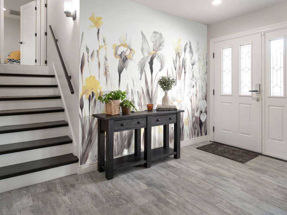 Joyeux printemps jaune doré