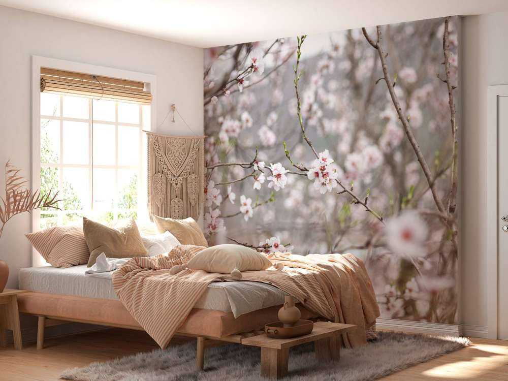 Fleurs roses et blanches