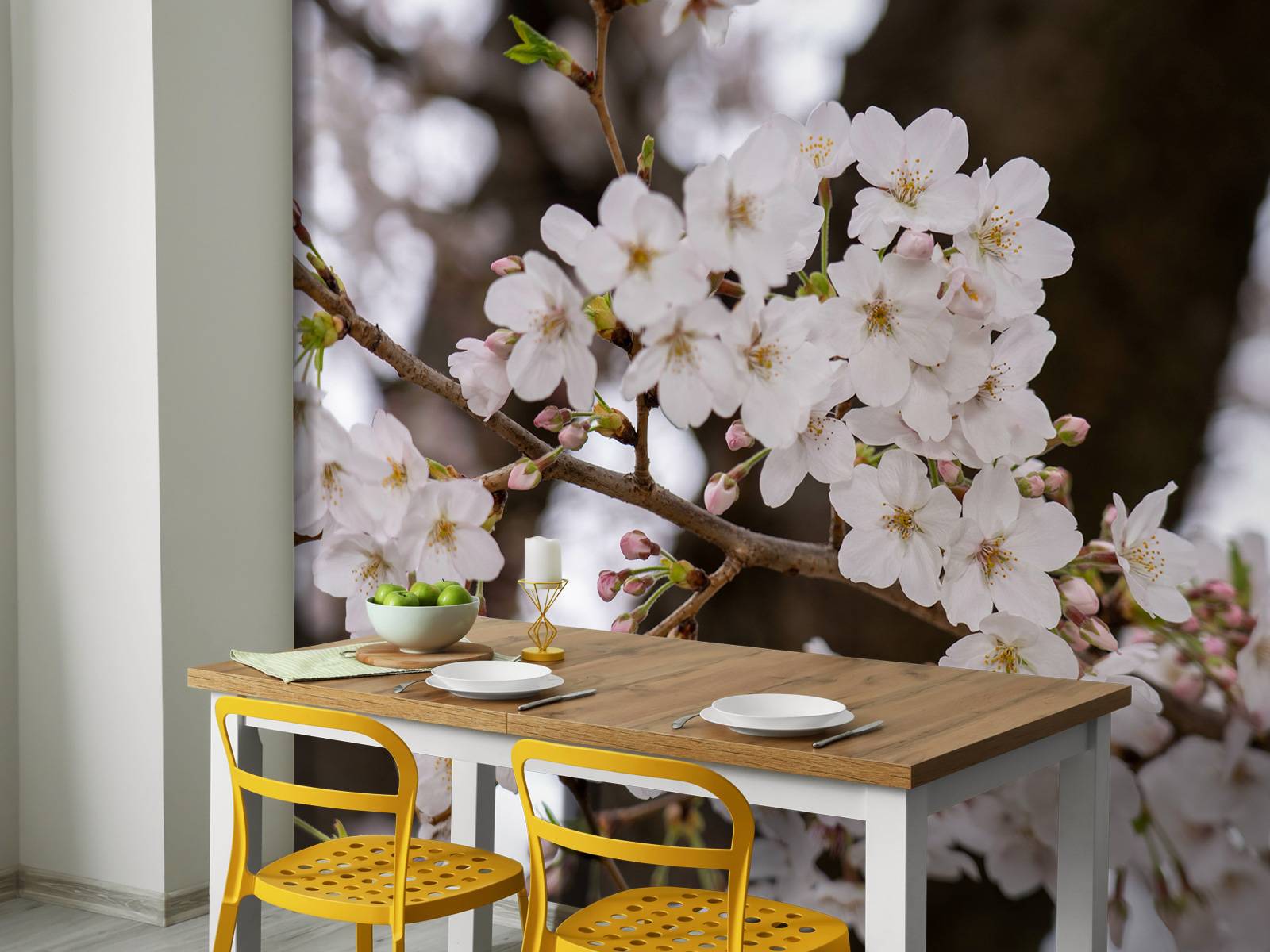 Fleurs blanches