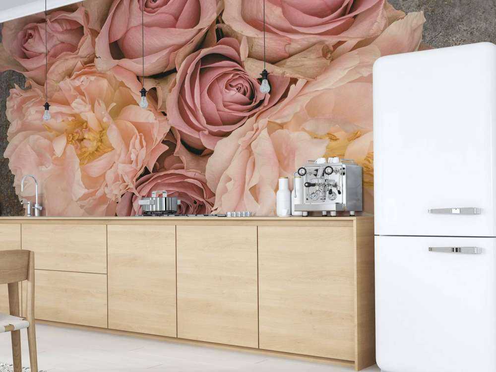 Bouquet de roses vintage