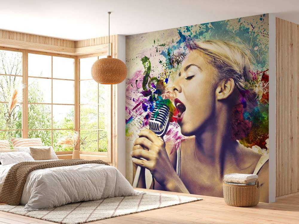 Vieille chanteuse