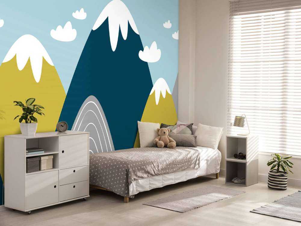 Des montagnes colorées