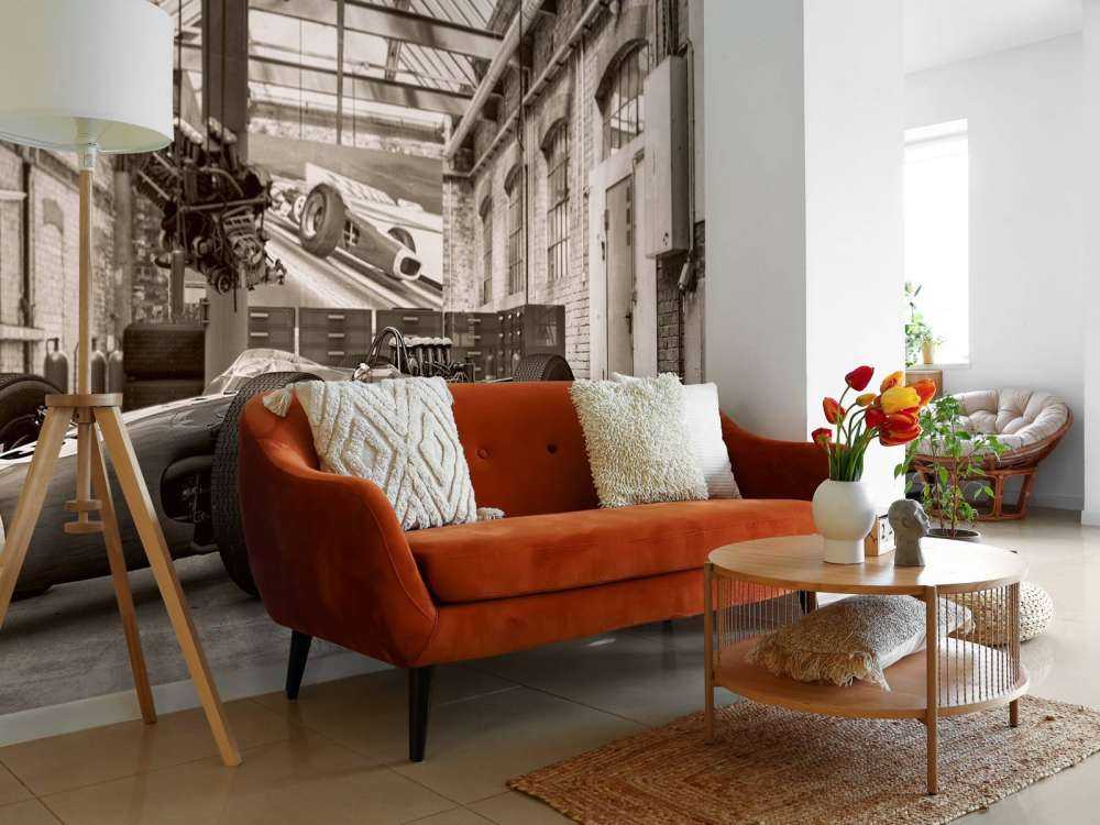 Vieille voiture de course