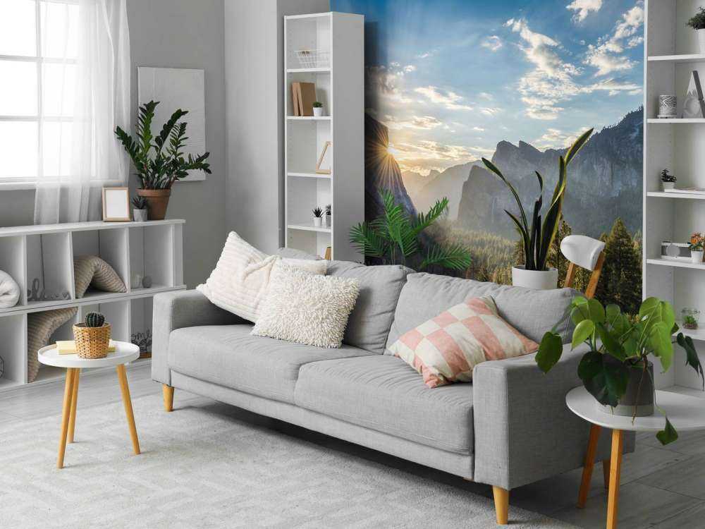 Coucher de soleil dans le parc national