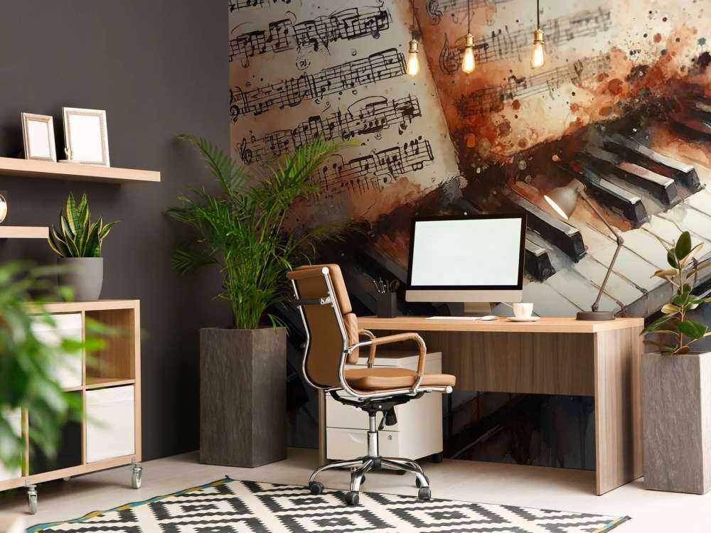 Harmonie Mélodique Capturée en Traits Artistiques