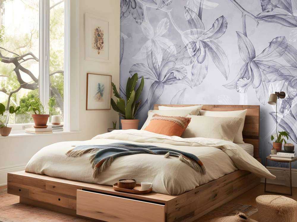 Rêverie d'orchidée violette