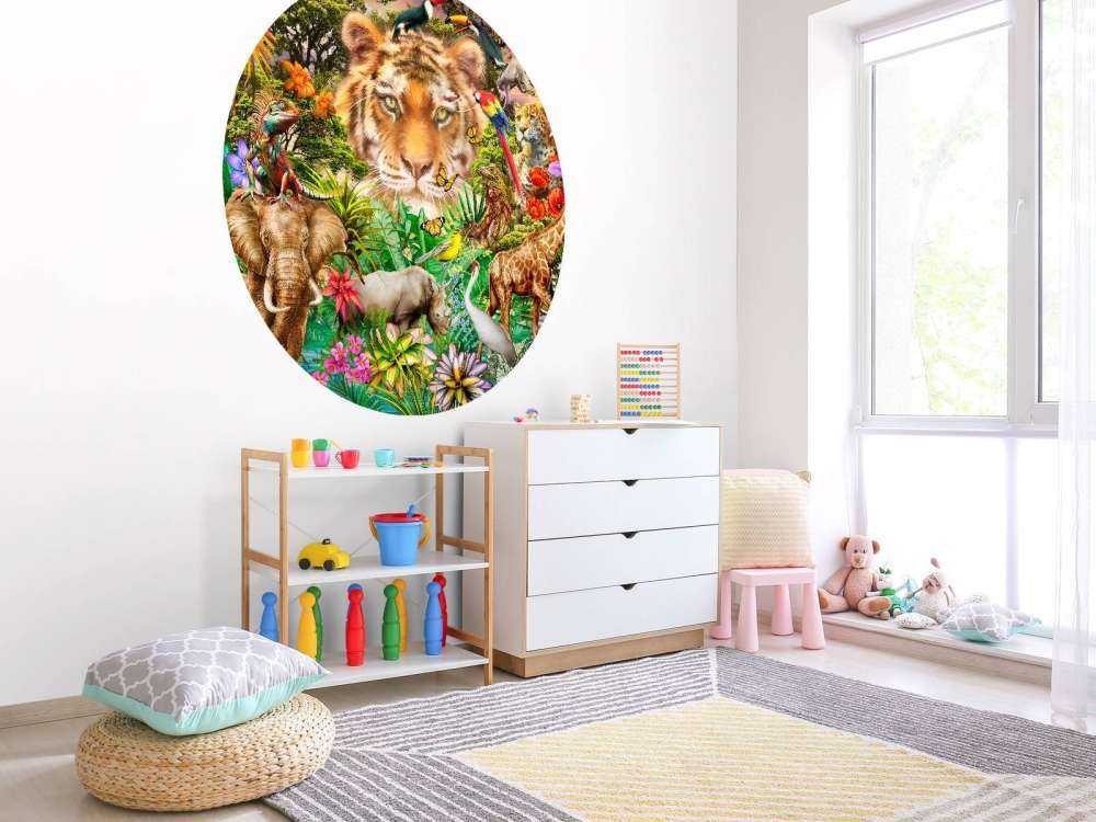 Tropical Jungle tiger