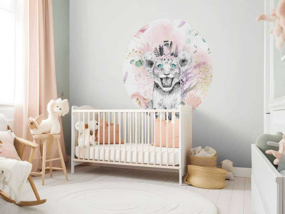 Lionne forêt féérique