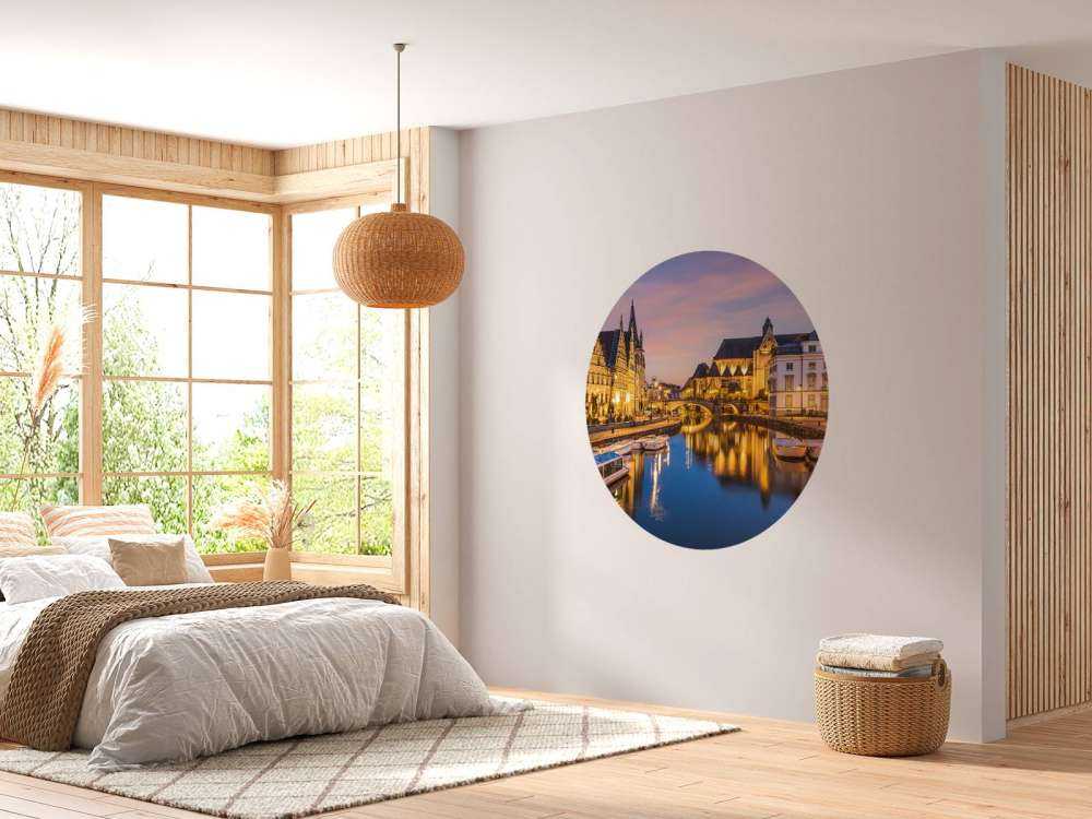 La rivière Lys à Gand