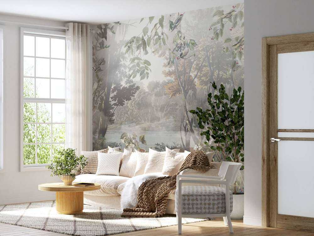 Oiseaux de la forêt mystique