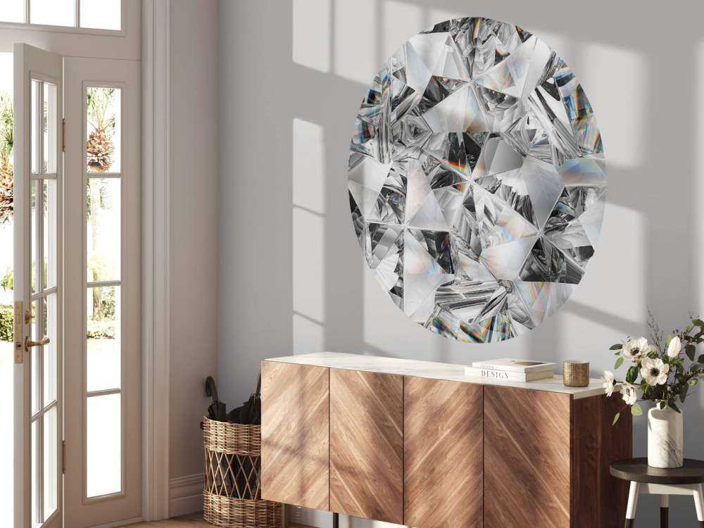 Gros plan de diamants