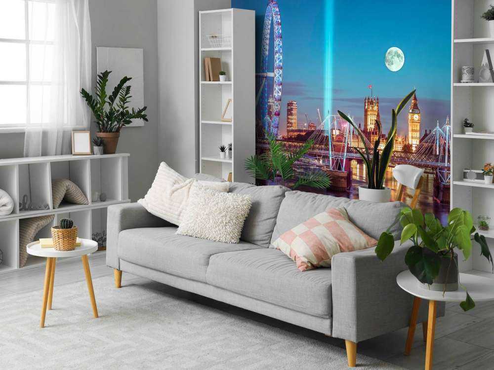 Westminster et la pleine lune