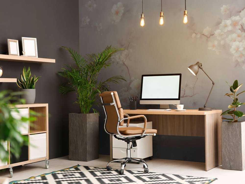 Branches de fleurs taupe adorables