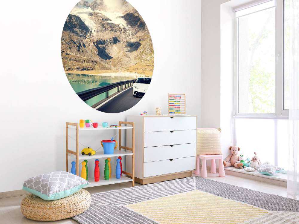 Lamborghini Huracán dans les montagnes