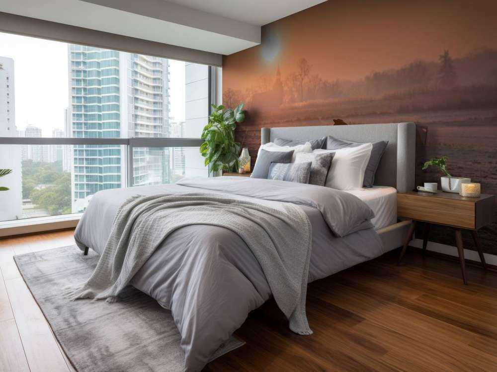 Cheval dans la lueur du matin