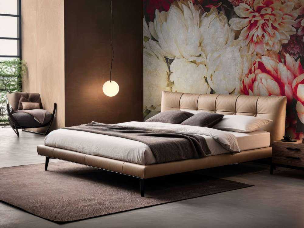 Chrysanthèmes en crème et carmin