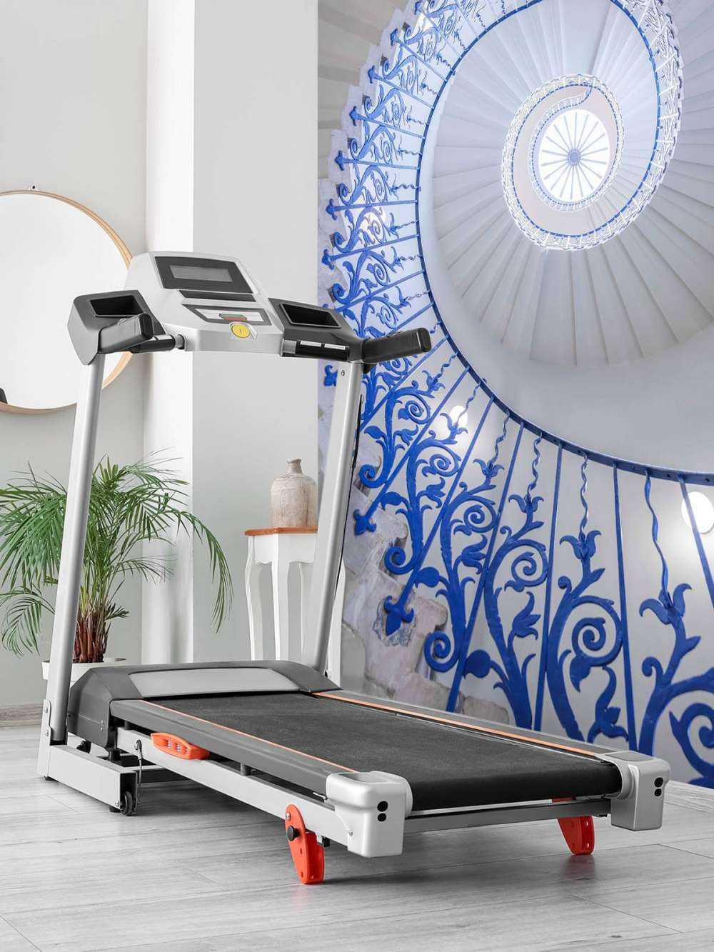 Structure en spirale futuriste avec lumière centrale