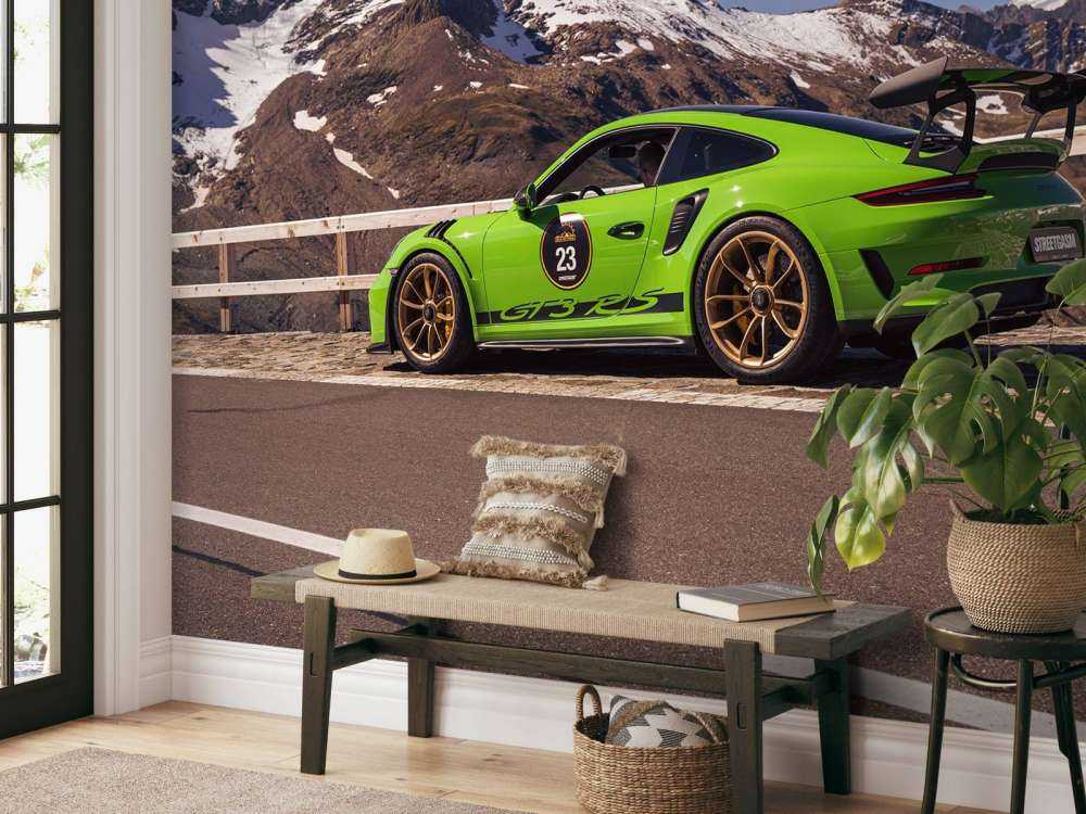 Porsche 911 GT3 RS dans les Alpes