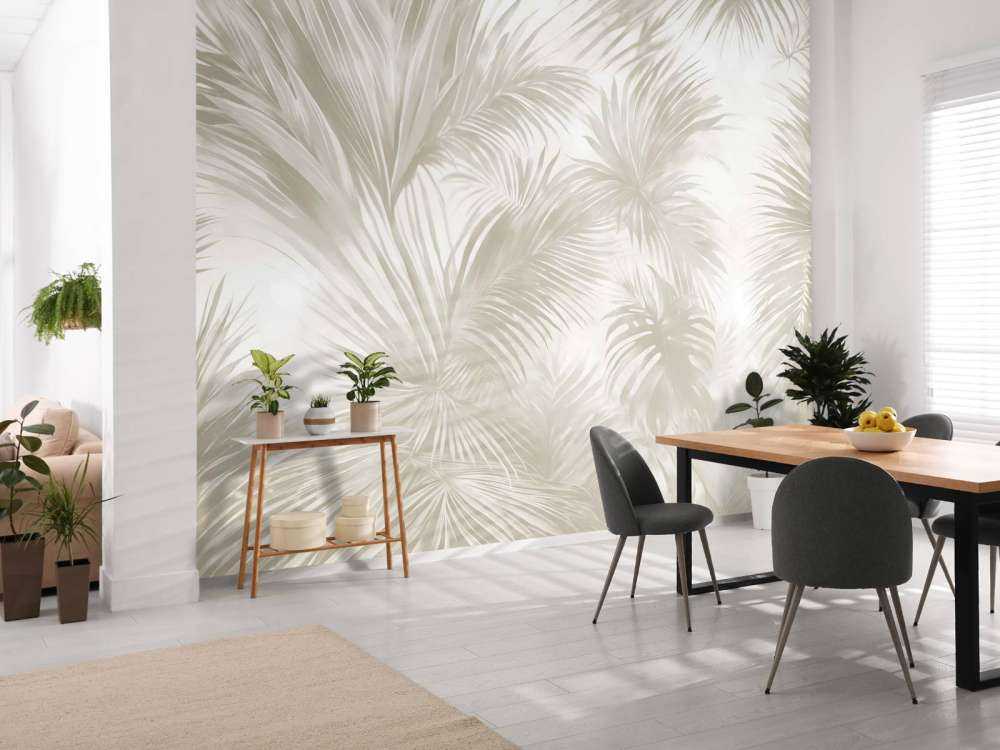 Palm Extravaganza Taupe