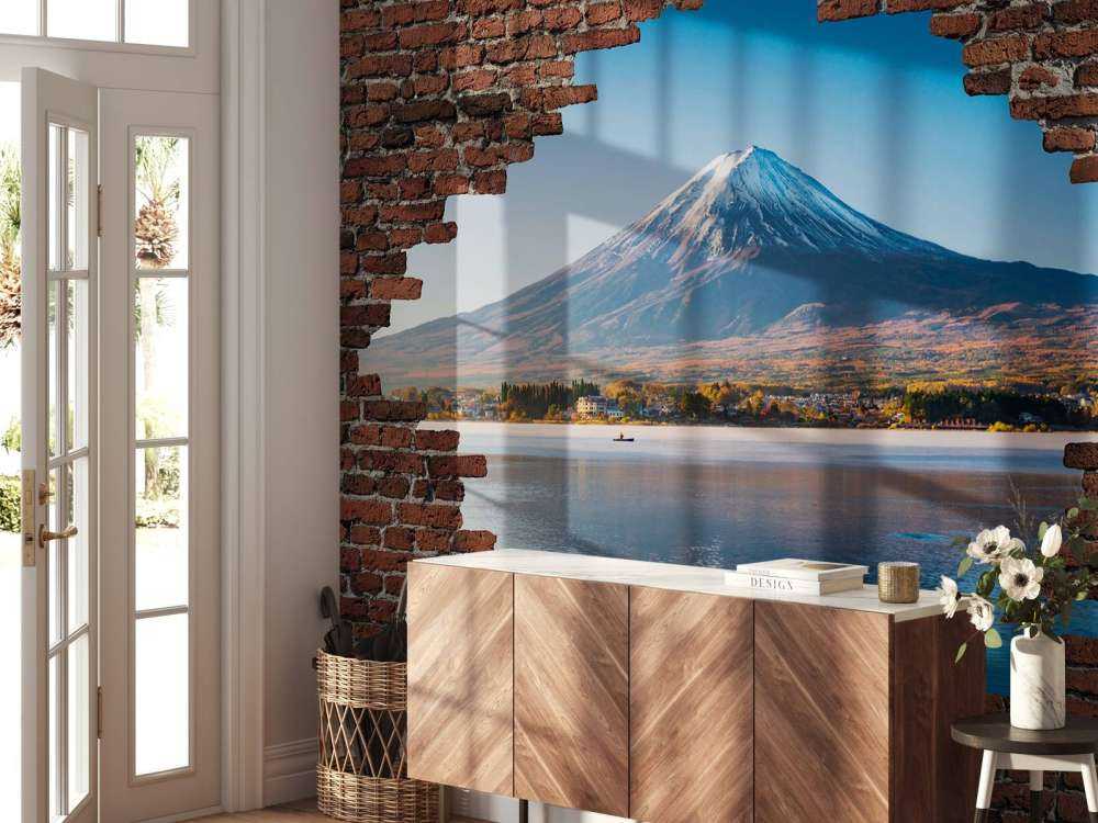 Vue sur le mont Fuji