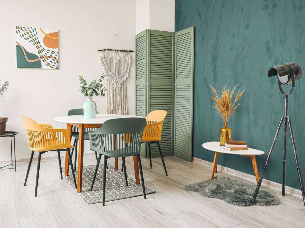 Lavande Clair Seamless Vert Foncé