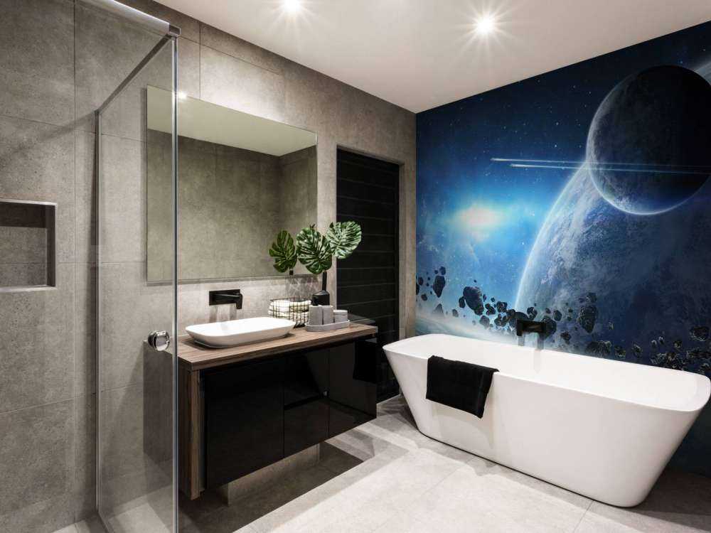 Lever de soleil dans l'espace