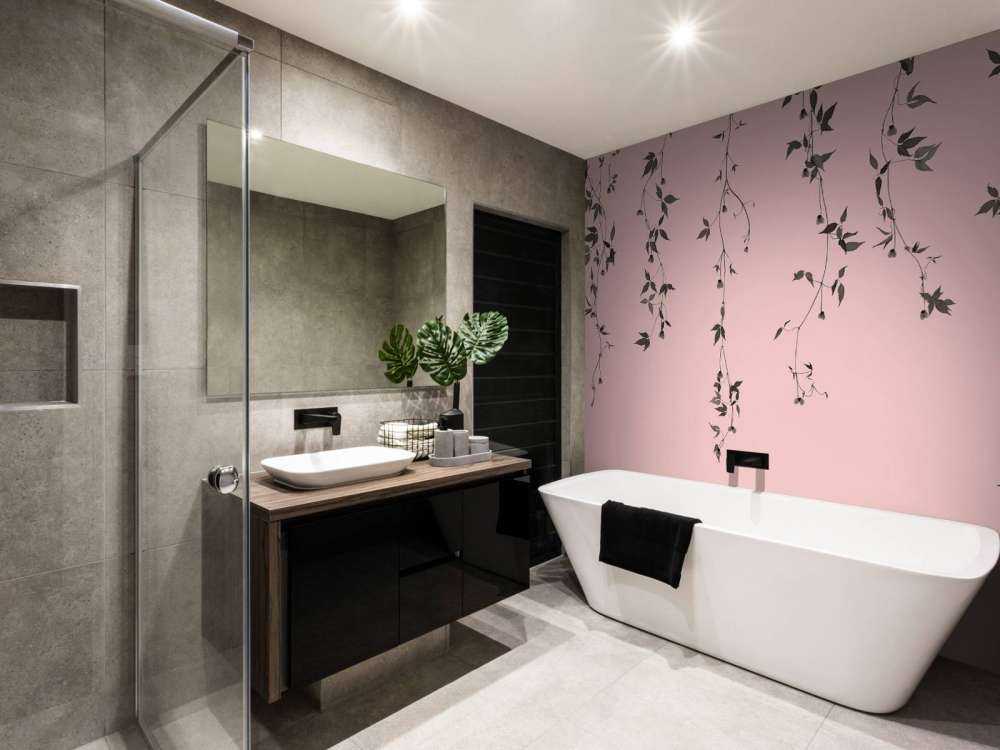 Brins de clématite rose