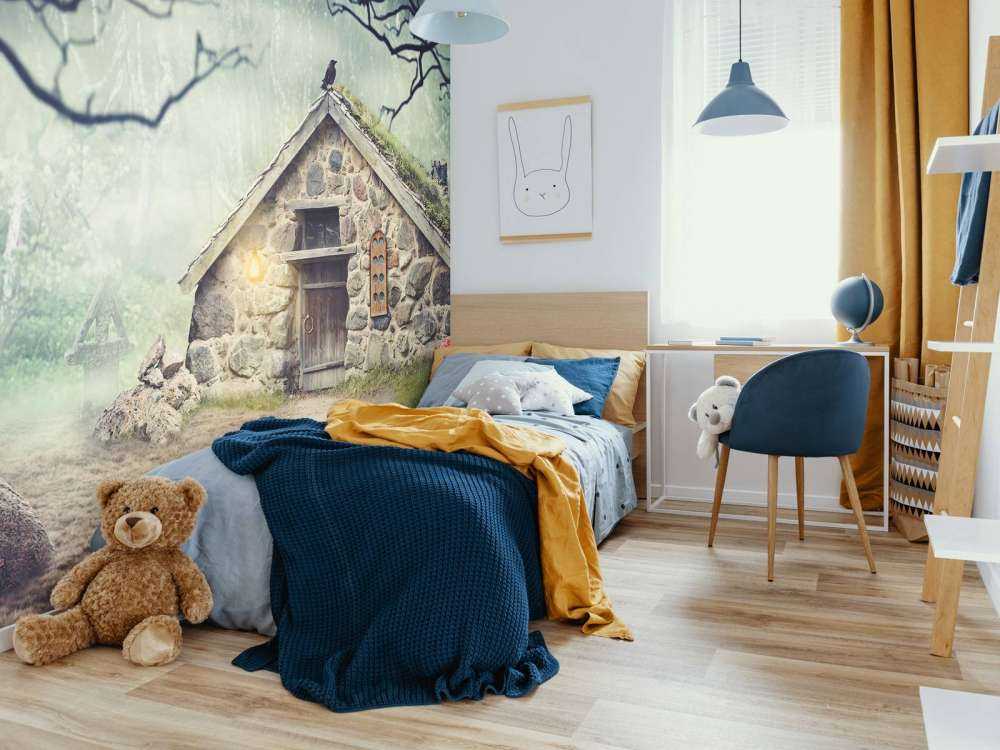 Maison enchantée en pierre