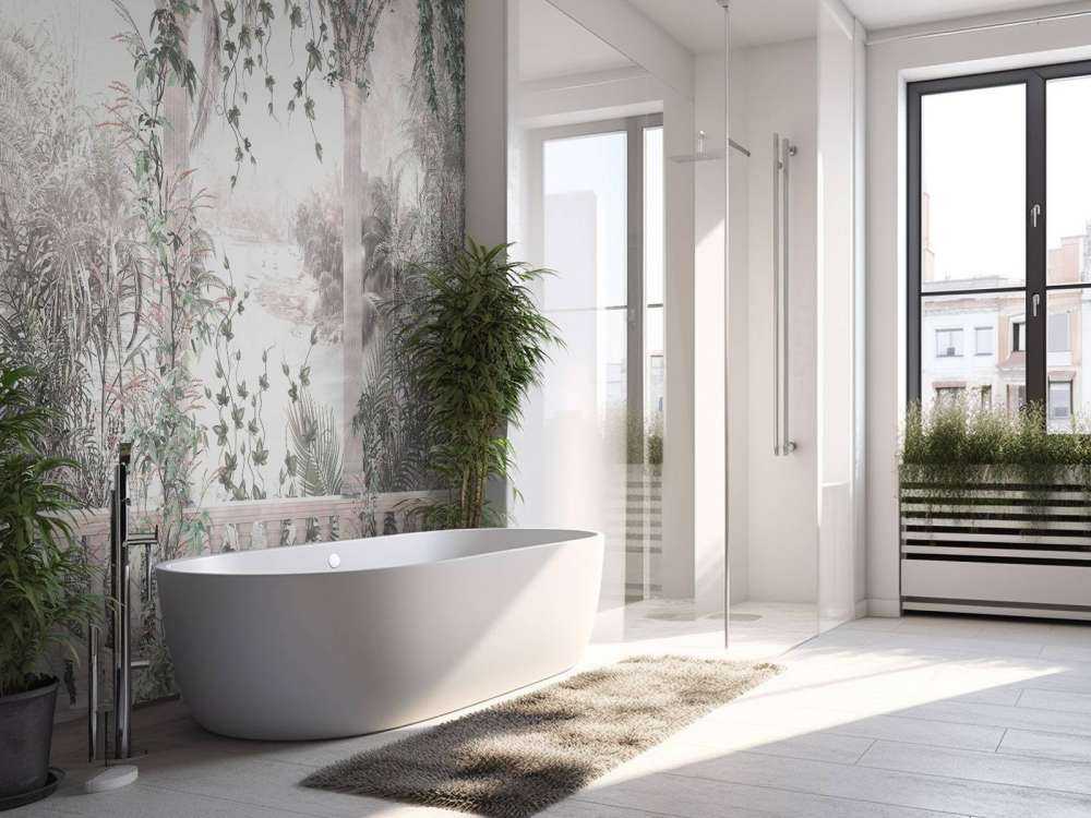 Arbres tropicaux et feuilles