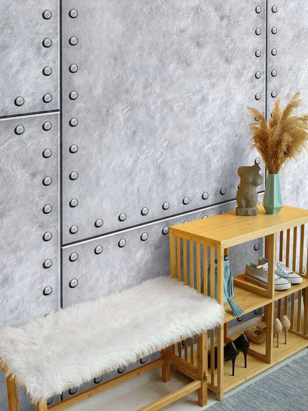 Plaque métallique blindée