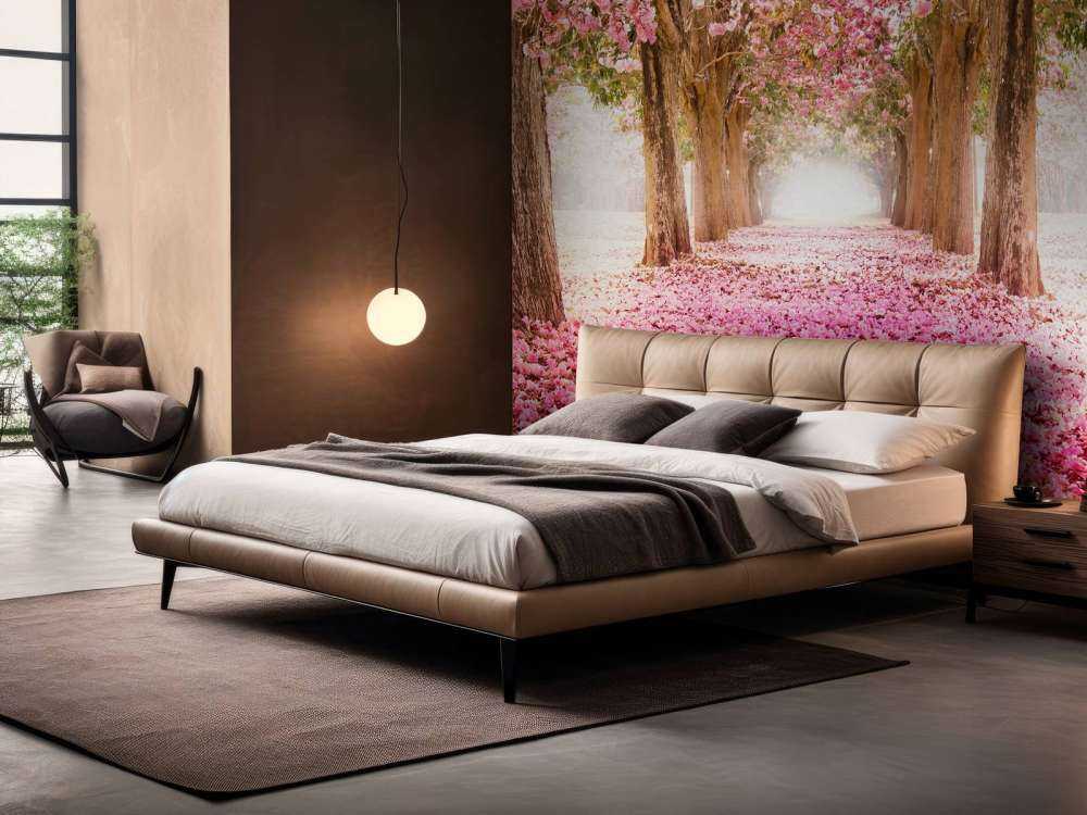 Fleur de papier peint pour photos