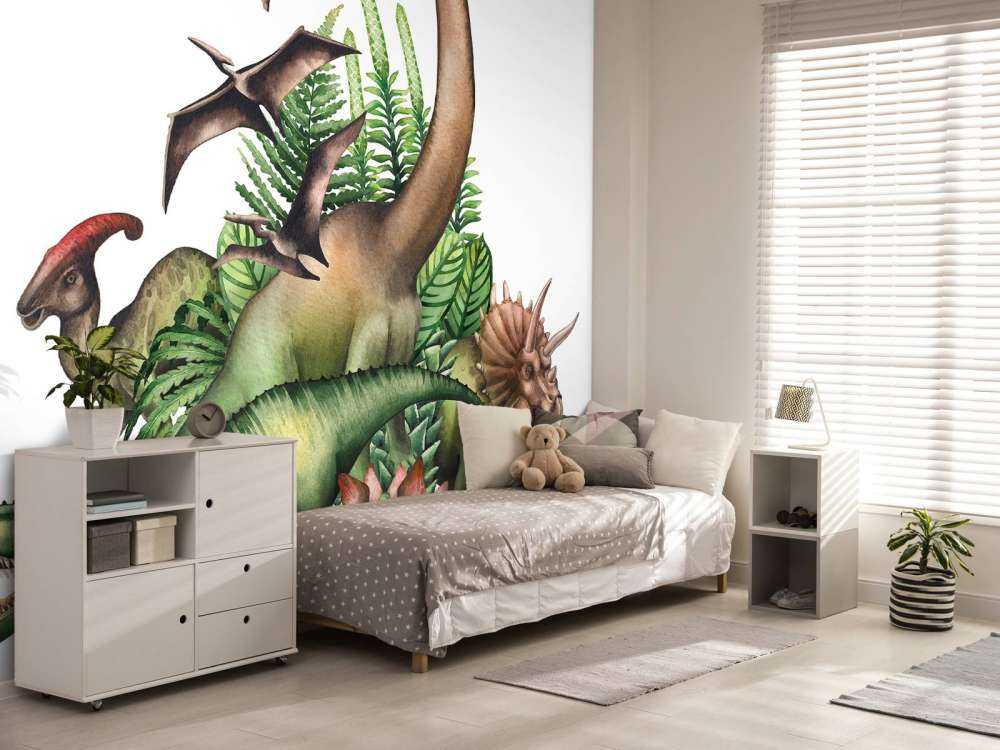 Dino's à l'aquarelle