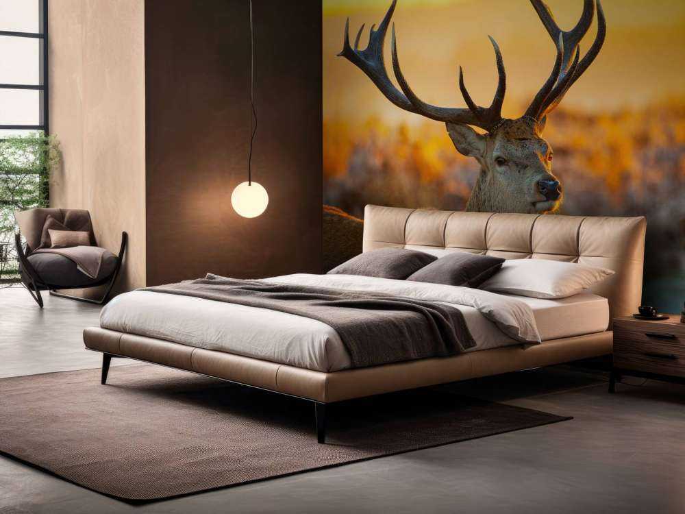 Cerf dans une réserve naturelle