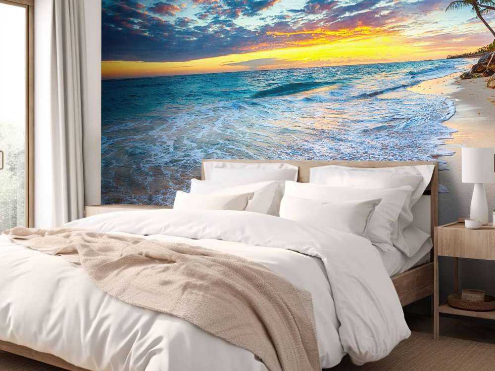 Lever de soleil sur la plage