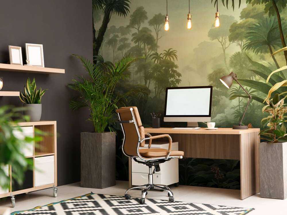 Tropical rainforest botanical escape