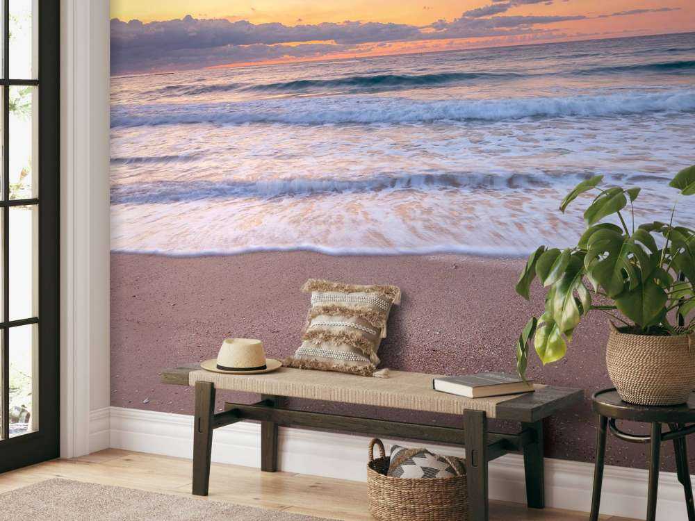 Coucher de soleil coloré