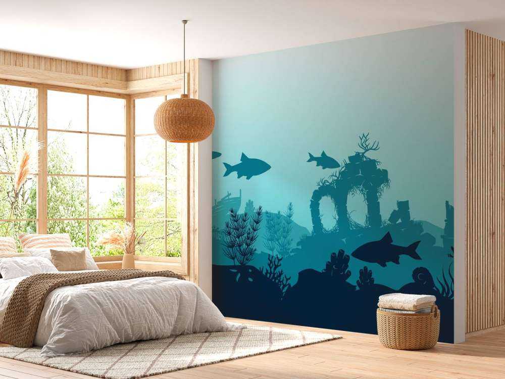 Silhouettes sous-marines